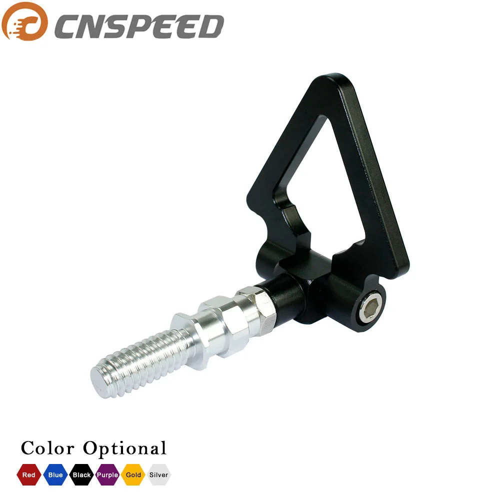 CNSPEED hak holowniczy do Bmw europejski przyczepa samochodowa Racing Screw aluminium Cnc trójkąt pierścień holowanie Tow Hook JDM wyścig holowanie bary CNSPEED hak holowniczy do Bmw europejski przyczepa samochodowa Racing Screw aluminium Cnc trójkąt pierścień holowanie Tow Hook JDM wyścig holowanie bary