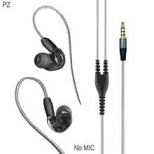 PIZEN C40 earphone and headphone with micophone improve mmcx cable for shure se215 se535 se846 vs xiaomi hybrid professional earphone