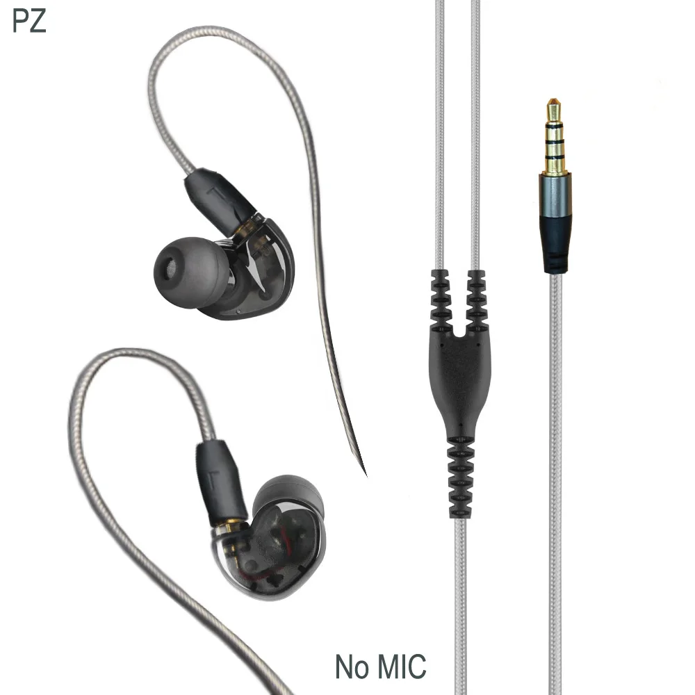 Наушники и наушники PIZEN C40 с обновленным кабелем mmcx для микрофона shure se215 se535 se846 vs