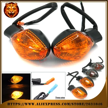 

Turn Signal Indicator Light Blinker Lamp 3 Wires Front For HONDA CTX 700 CTX700/N/DCT CTX700N 2014-2015 FREE SHIPPING Ambersmoke