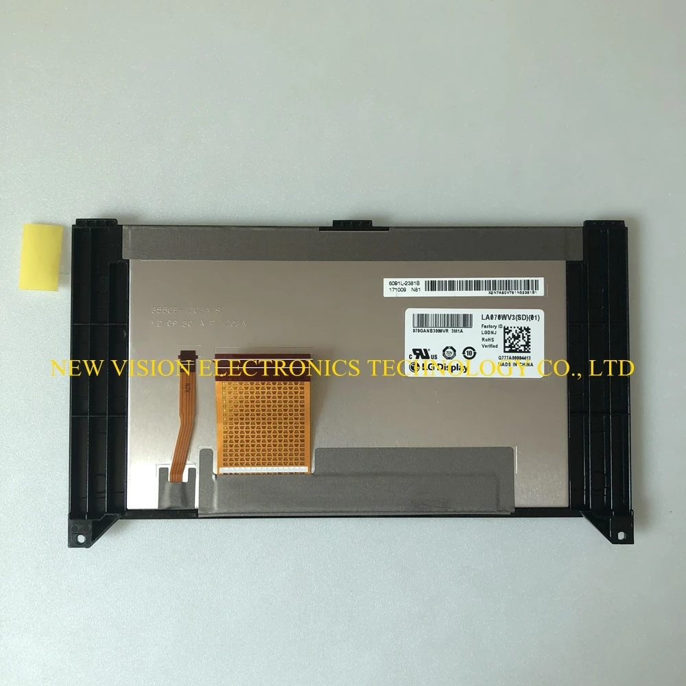 

LA070WV3-SD01 LA070WV3(SD)(01) LA070WV3SD01 New Original 7" inch LCD Screen Display for Car GPS Navigation