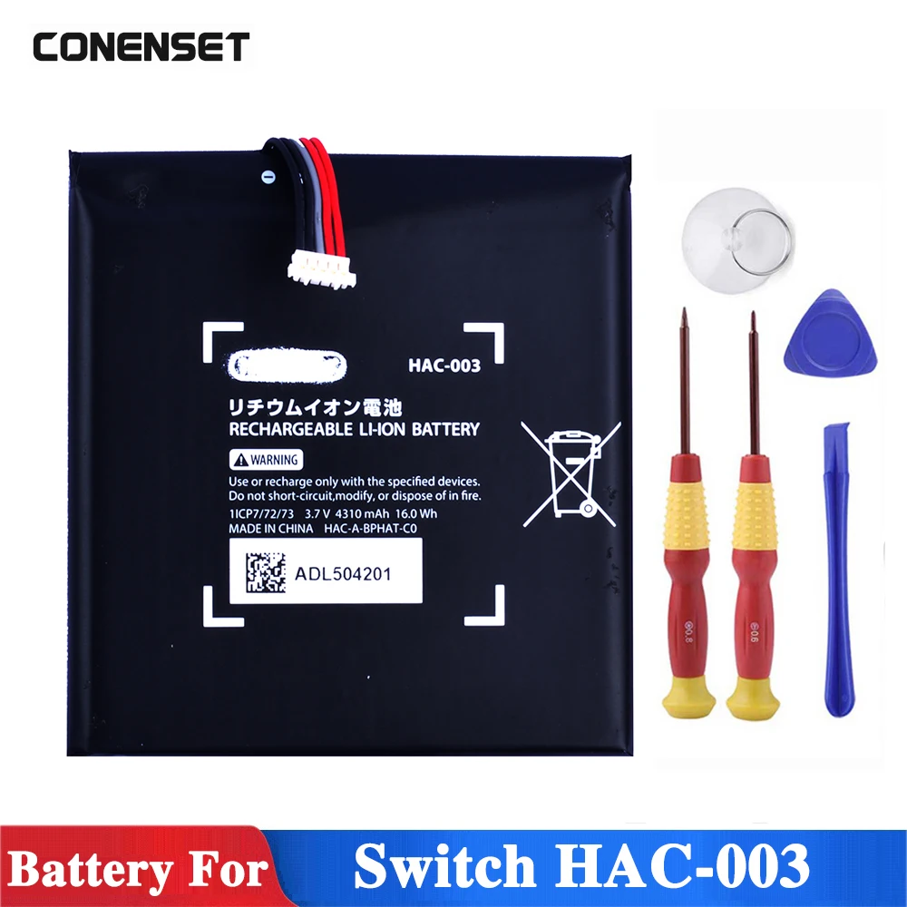 Günstig HAC 003 Batterie Ersatz Ladegerät Batterie Reparatur Teil für Nintend Nitendo Schalter Konsole 3,7 V 4310 mAh Batterien