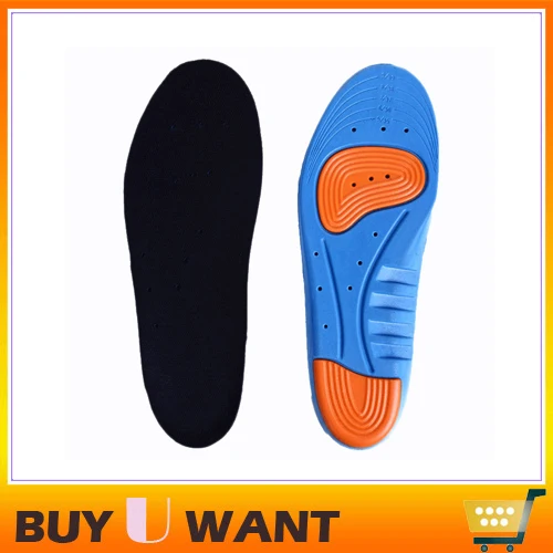 1 PAIR GEL Premium Orthotic Sports Insoles For Running Shin Splints