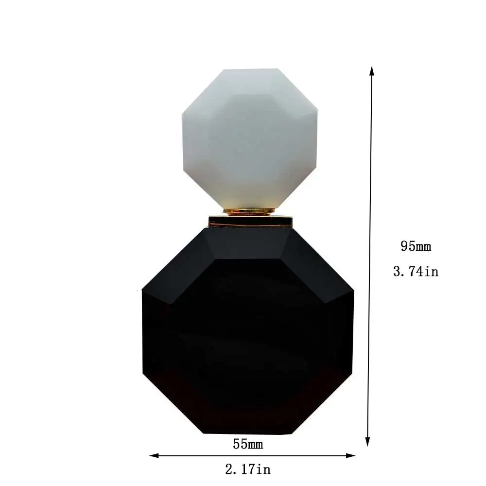 3 мл Высокое качество Черный Белый нефритовый кристалльный многоразового флакон духов настольное украшение домашний Декор подарок свадьба юбилей подарки