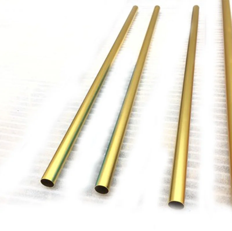 

1Pcs 4mm-9mm inside diameter custom made Oxidation Aluminum tube hollow pipe duct vessel 300mm L 9.5mm-10mm OD yellow