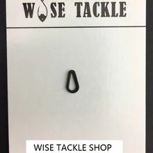 20 шт. Wise снасти Tear Drop Rig петля для ловли карпа-карповый Терминал аксессуары