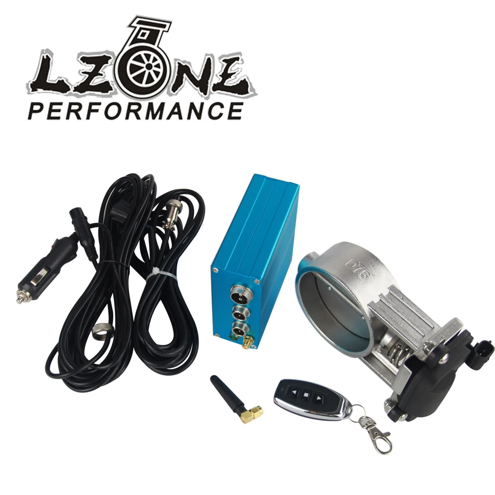 

LZONE - 3"/76mm Vacuum Exhaust Cutout Electric Control Valve Kit With Vacuum Pump JR-ECV13
