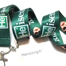 Hensongift зеленый бейдж хайзенберга строп для ключей ID Держатели ломающие Bad ремешки на шею для мобильного телефона