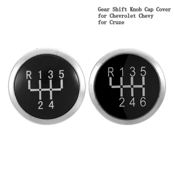 

5 Speed 6 Speed Car Gear Shift Knob Cap Cover for Chevrolet Chevy for Cruze 2008-2012 Car Styling