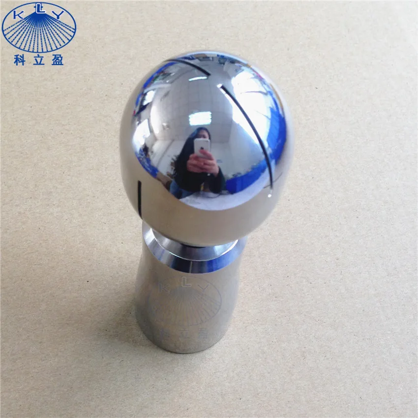 

1" NPT thread 316LSS tank cleaning nozzle for tanks to diameter 3m