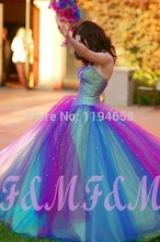 Bunte 2016 Schatz Abend Dresse Ballkleid Spezielle Gelegenheit Abschlussball-kleider Party Bodenlangen Perlen vestido de festa