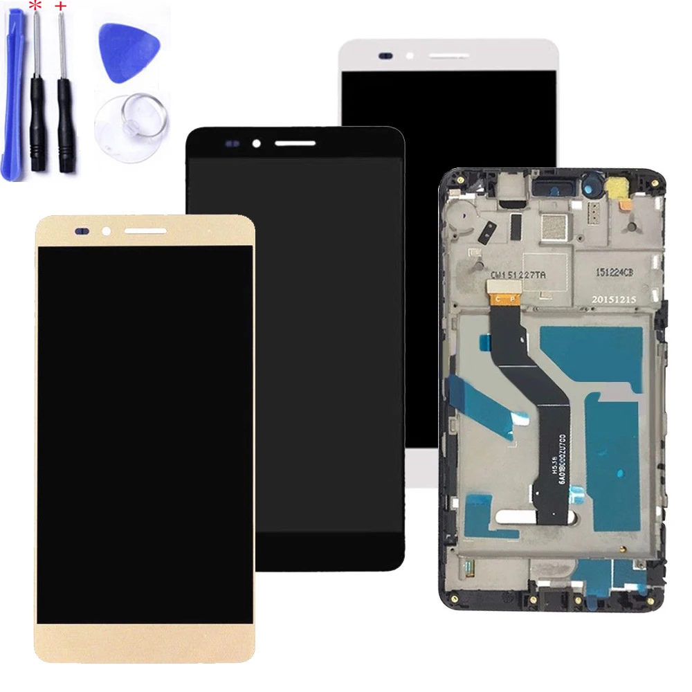 С рамкой Дисплей 5 ''для huawei Honor 5X KIW L22 L23 L24 TL00 TL00H CL00 ЖК дисплей кодирующий