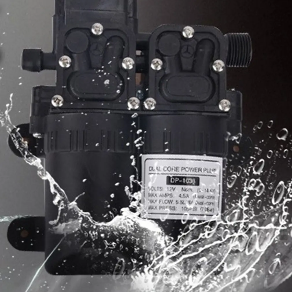 

Dual Pump Car Washing Device 12v Pump Household 220v High Pressure Car Washing Machine Brushing Car Water Gun Washing Artifact