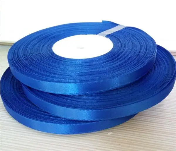 Ribbli 3 Rollos De Cinta De Satén Roja De Doble Cara Para Manualidades, Total 30 Yardas, (1/4 Pulgada X 10 Yardas, 5/8 Pulgada X 10 Yardas, 1 Pulgada X 10 Yardas