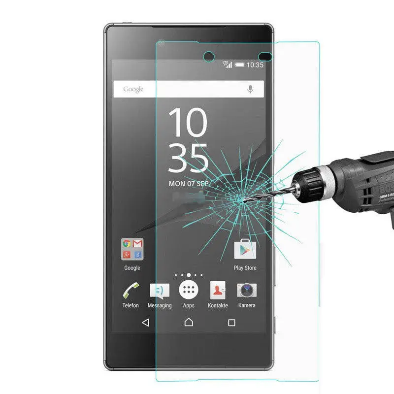 Закаленное Стекло для sony Xperia E3 E4 E4G E5 M2 M4 M5 C3 C4 C5 T2 T3 Экран защитная плёнка для НУА Вэй для dvb T C E на возраст 3, 4, 4G, 5 м 2