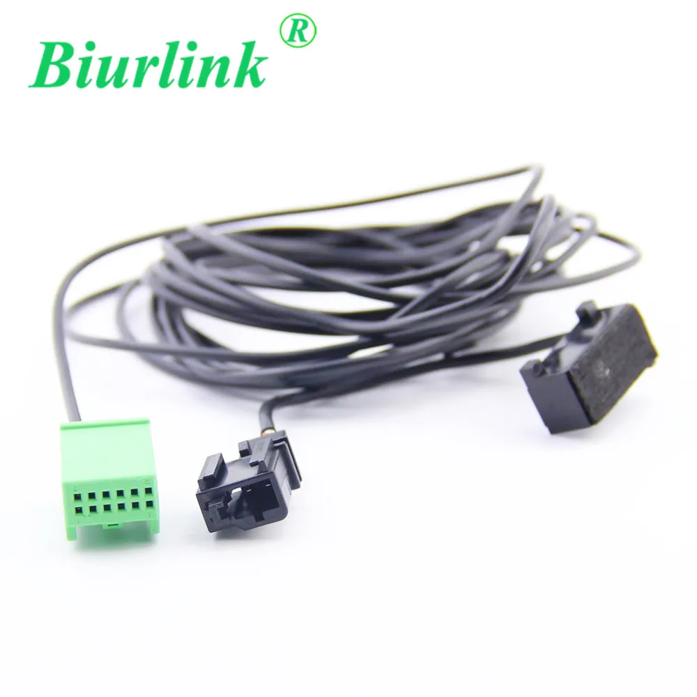 

Biurlink Navigation Bluetooth Wire Harness Cables + Microphone For Volkswagen for Audi A4 A6 with RNS315 RNS510 MFD3 Headunits