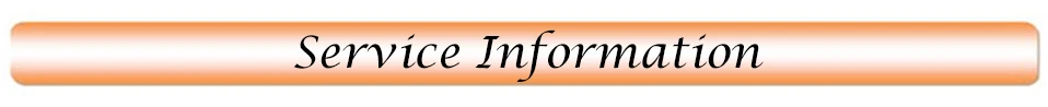 3 Service Information