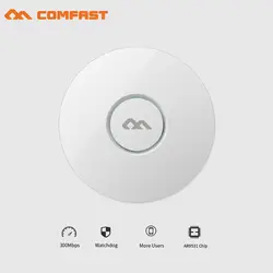 COMFAST беспроводной indoor Ap 300 Мбит/с потолочная AP 802.11b/g/n Wi-Fi роутера QCA9531 чип Встроенный 2 * 3dBi антенна 300 sq покрытия Wi-Fi