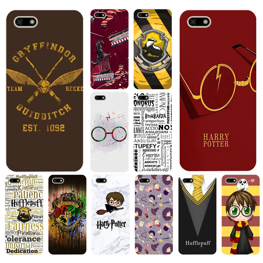 

089FG Harry Potter Hogwarts On Wood Soft Silicone Tpu Cover Case for huawei Honor 7a 5.45 pro 5.7 7c 7x y5 2018 case
