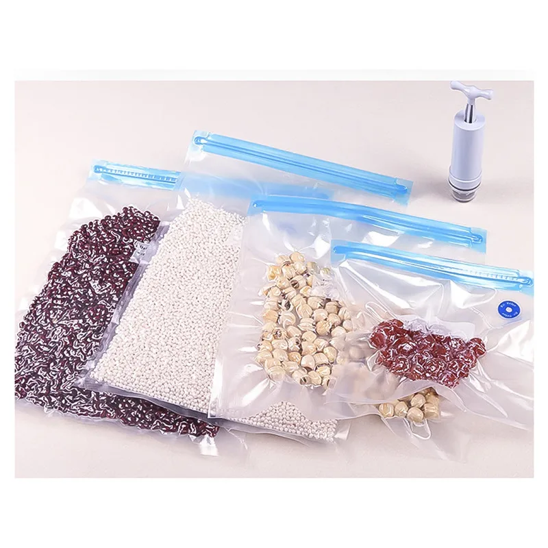 Kitchen Vacuum Food Sealer Vacuum Sealed Pump Reusable Food Sealer Valve System Food