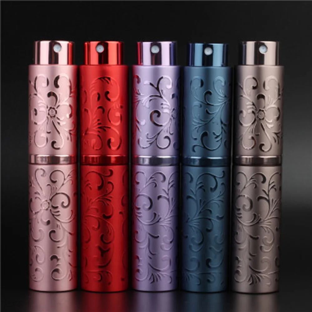 Mini 10ML Portable Spray Bottle Refillable Empty Perfume Atomizer Spray Bottles Travel Accessories Scent Pump Cosmetic 2