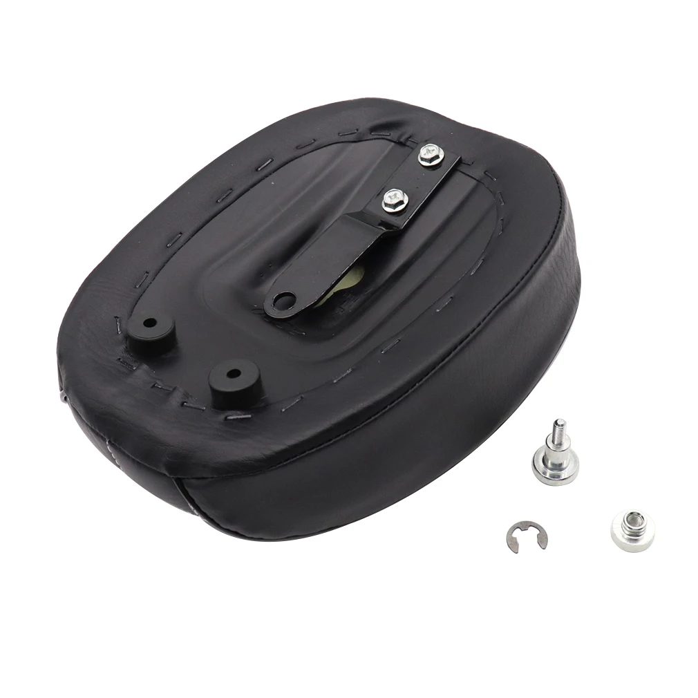 GOOFIT Harley 883X48 1200 Квадратная черная подушка заднего сиденья для мотоцикла 04-17 Z087-012