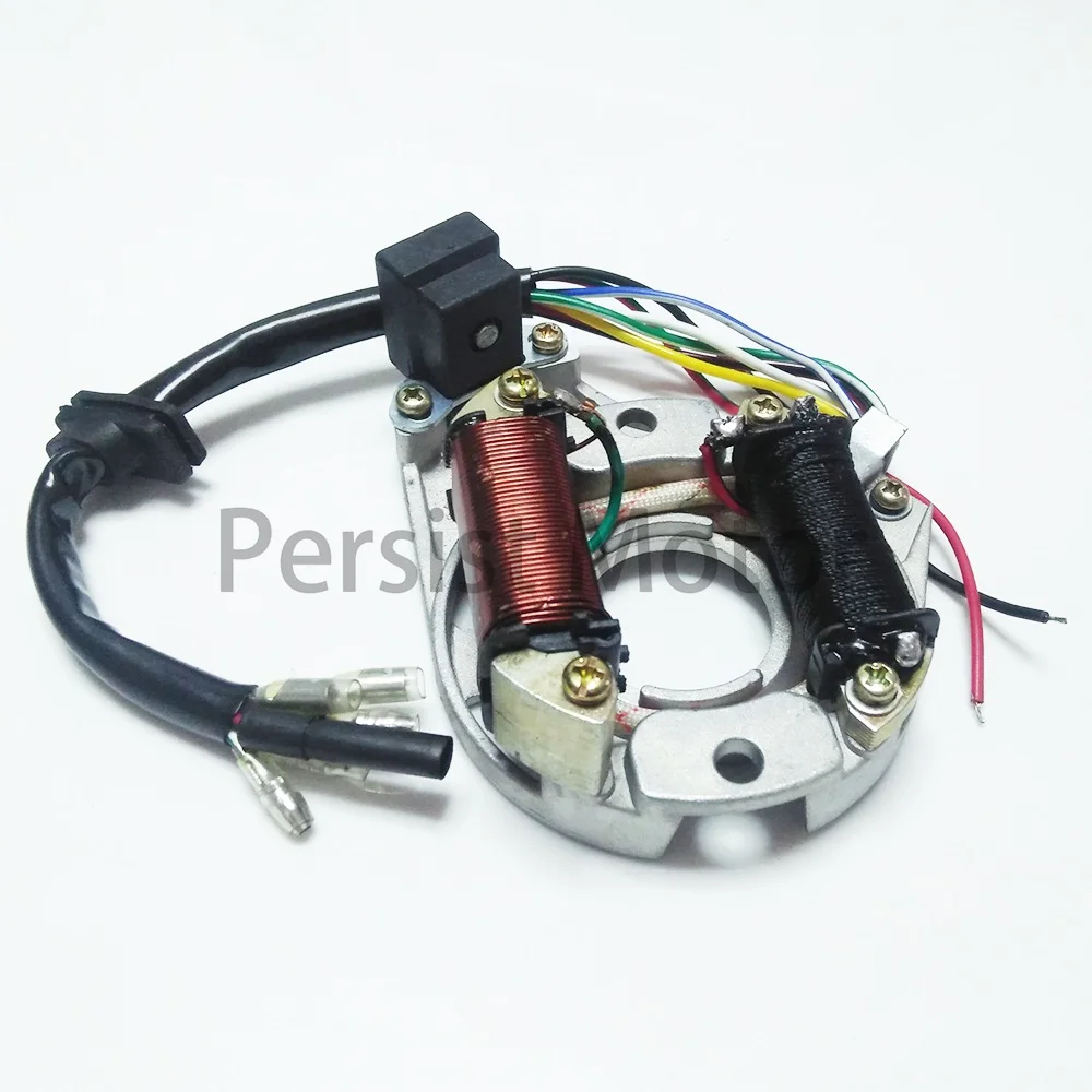 

ATV QAUD STATOR IGNITION MAGNETO PLATE 50 70 90 110 125 110cc CHINESE 2 COIL - TAOTAO