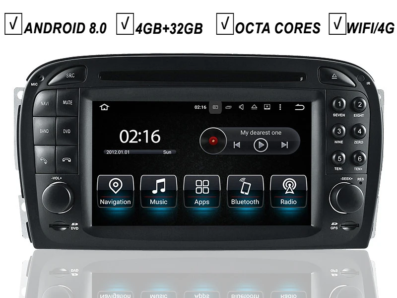Автомобильный DVD плеер Android 10 0 GPS для Mercedes Benz SL Class SL350 R230 Радио стерео аудио Bluetooth