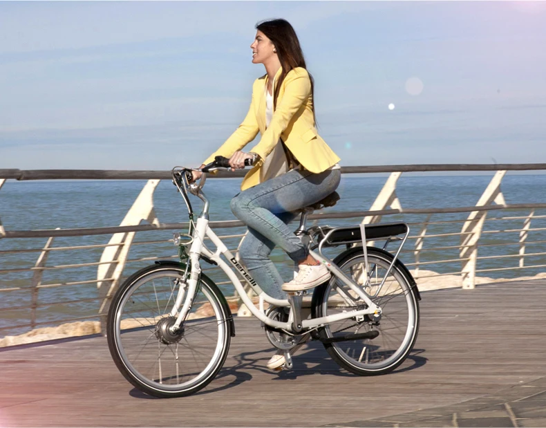 Perfect - 7 Speed 250 W / V Lithium Battery Electric Bicycle Electric Bicycle Bicycle Vintage Retro Style Elektrikli Bisiklet... Ebike 10