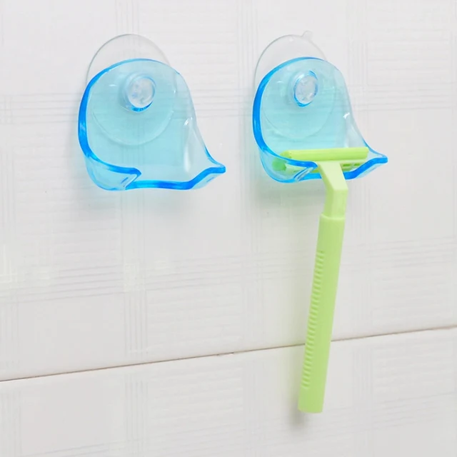 1 pezzo Chiaro Blu di Plastica Tazza di Aspirazione Eccellente Rasoio Cremaglier 1 pezzo Chiaro Blu di Plastica Tazza di Aspirazione Eccellente Rasoio Cremaglier