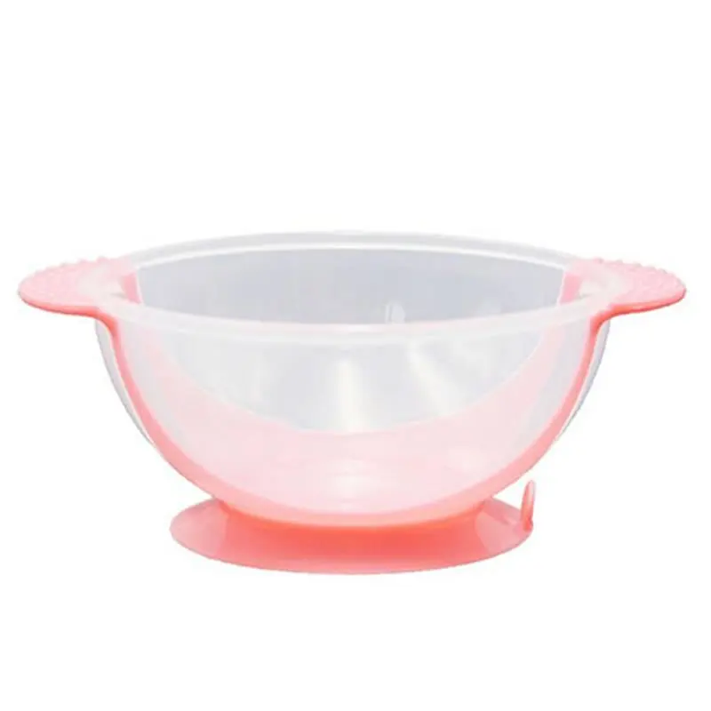 Детская посуда всасывающая чаша с температурным зондированием ложка детские столовые приборы детское питание Детские bean чаши, блюда