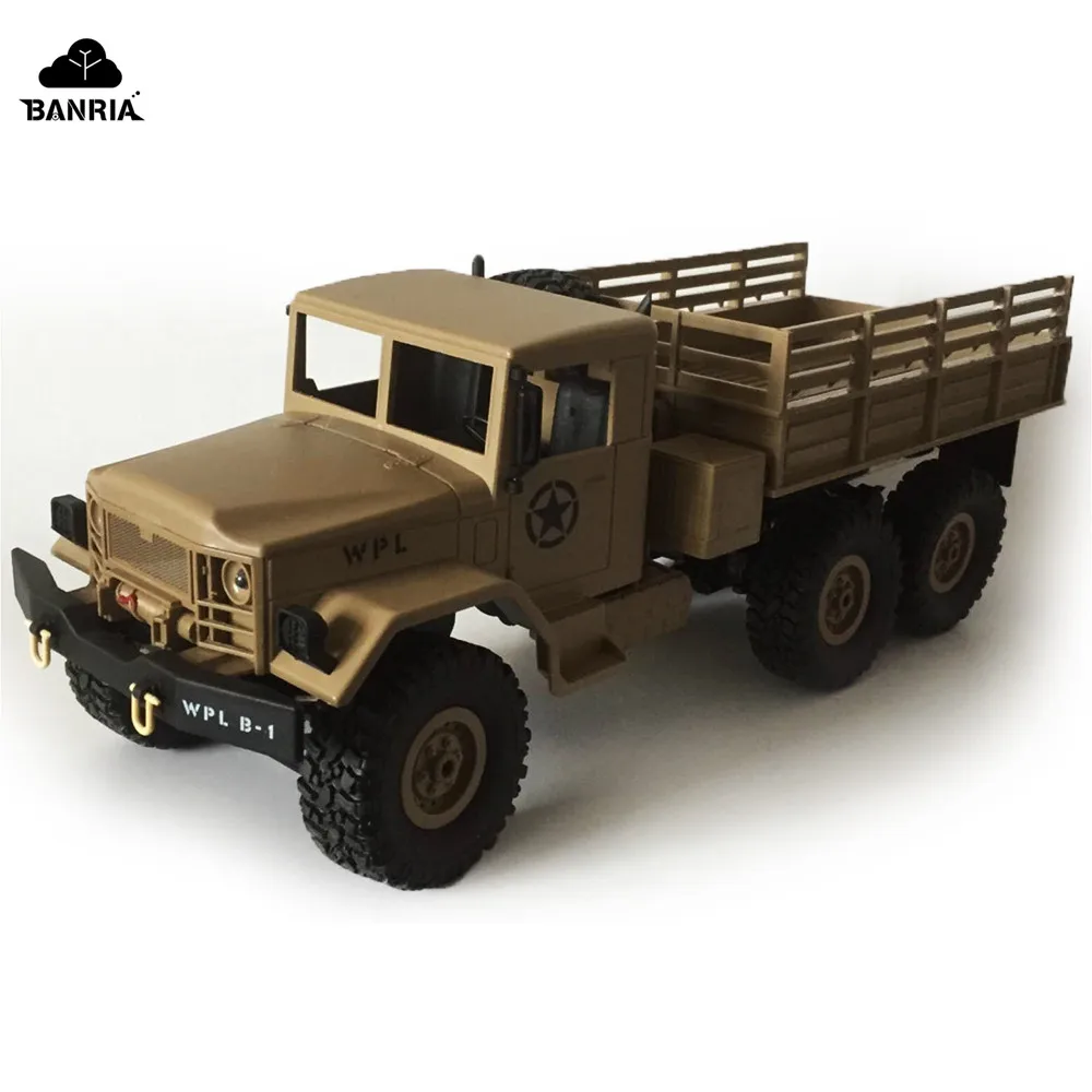 WPL 1/16 RC автомобиль 6WD внедорожник военный автомобиль с дистанционным управлением автомобиль армейский зеленый Электрический автомобиль с батареей rc гусеничный