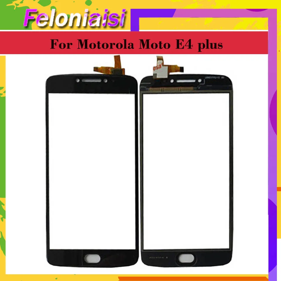 5 &quotдля Motorola Moto E4 Plus XT1773 XT1771 ЖК сенсорный экран дигитайзер сенсор внешнее стекло