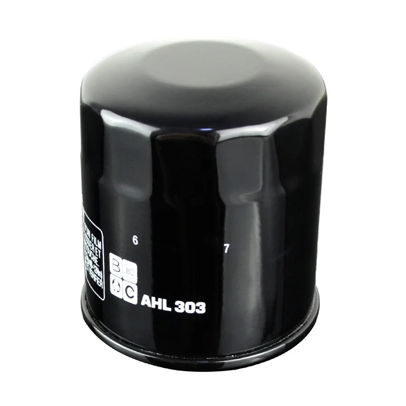 AHL 303 Oil Filter for Kawasaki VN1700 Vulcan Classic 1700 2009-2012 Vulcan Classic LT 1700 2009-2010 Vulcan Voyager 1700 2009-2015