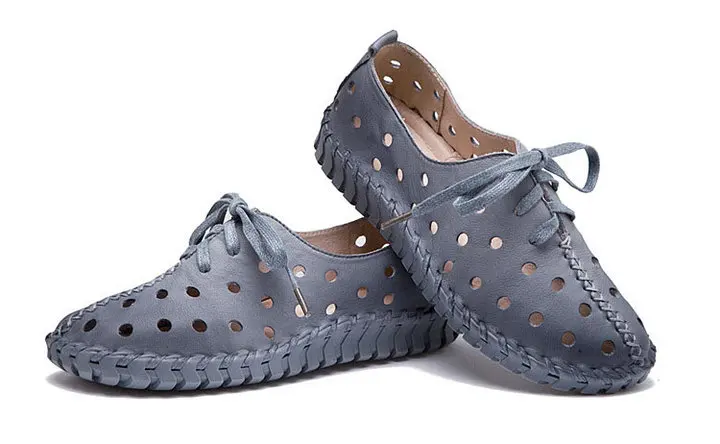 Sneakers Casual Women Flats Shoes Summer Women Hot Authentic Leather Comfortable Shoes For Female Footwear (14)