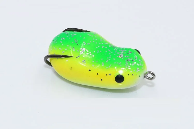 Fishing lure 1pcs 4cm 5cm Soft wobblers silicone Floating Frog lure Artificial Bait For Bass Snakehead accessories pesca