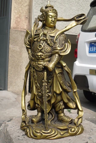 

Fast shipping TIBETAN 40 CM VEDA BUDDHA BRONZE BOUDDHA STATUE