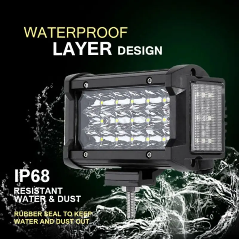 

5Inch 180W 3400LM LED Work Light Lamp Vehicle Work Light LED Truck For SUV