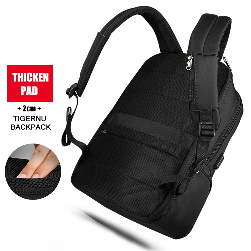 Tigernu morral de alta calidad multifuncional Anti robo viajes de negocios Mochila escolar Mochila adolescentes chico/chica