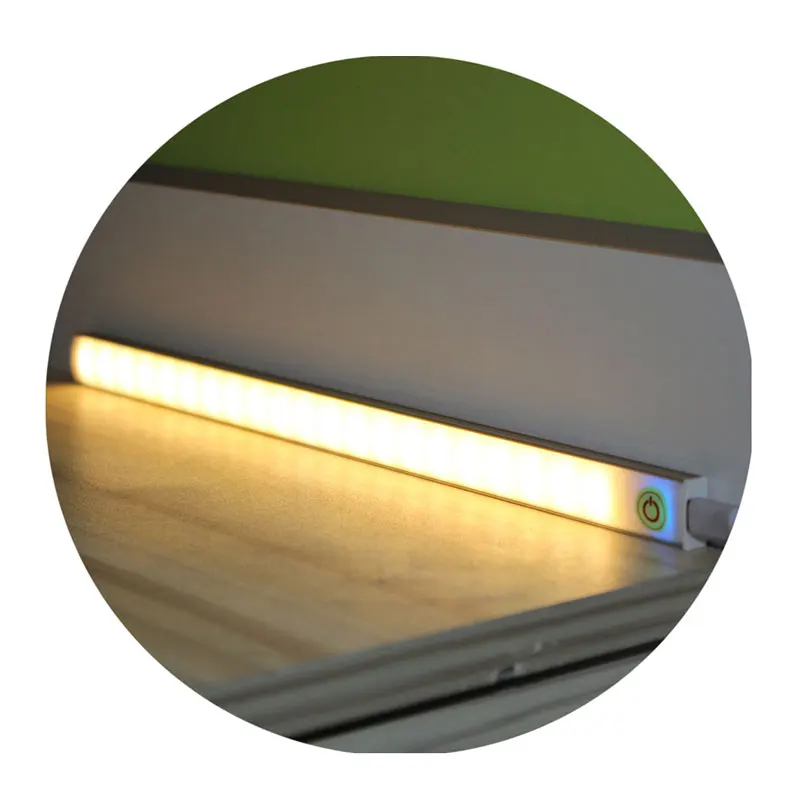 LEDGLE 6W Ultra-thin LED Light Bar Closet Light Bright Under Cabinet Lamp 21 Led Beads Ideal for Closet Bedroom Hallway USB DC5V (7)