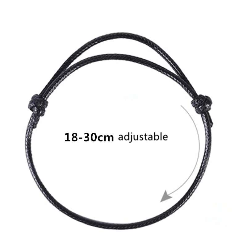 Women Vintage Black Rope Chain Anklets 12 Constellations Couple Bohemian Ankle Bracelet Lovers Accessories Boho Foot Jewelry