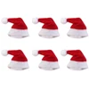 30pcs Mini Christmas Hat Santa Claus Hat Xmas Lollipop Hat Mini Wedding Gift Creative Caps Christmas Tree Ornament Decor ► Photo 1/6