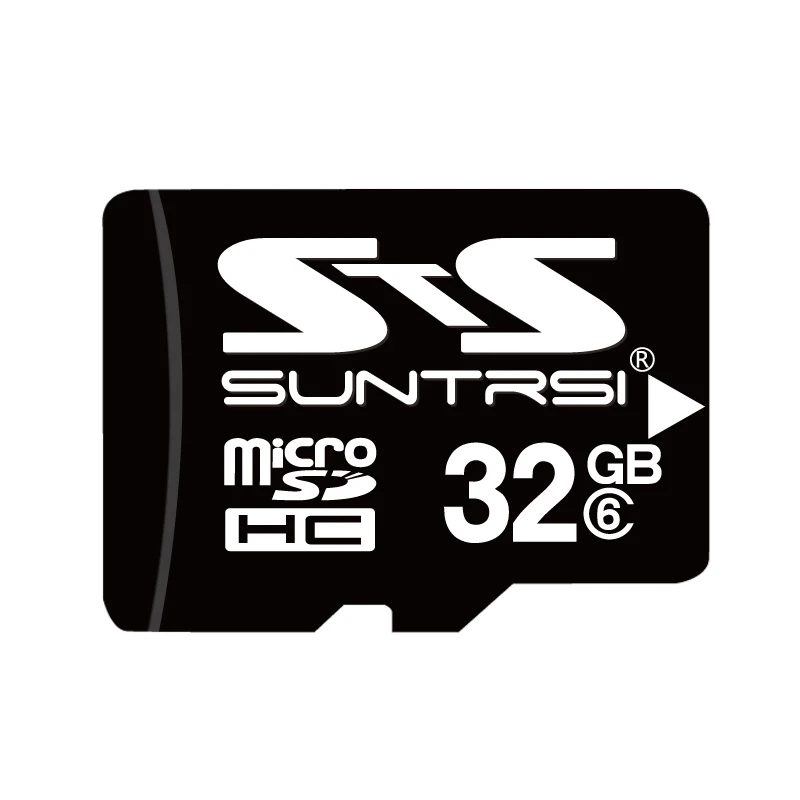 Suntrsi Micro SD карта 32 Гб 16 Гб SDHC+ Class 6 C6 TF usb флэш-карта памяти 8 ГБ 4 ГБ продукт высокая скорость для телефона камеры - Емкость: 32GB Class 6