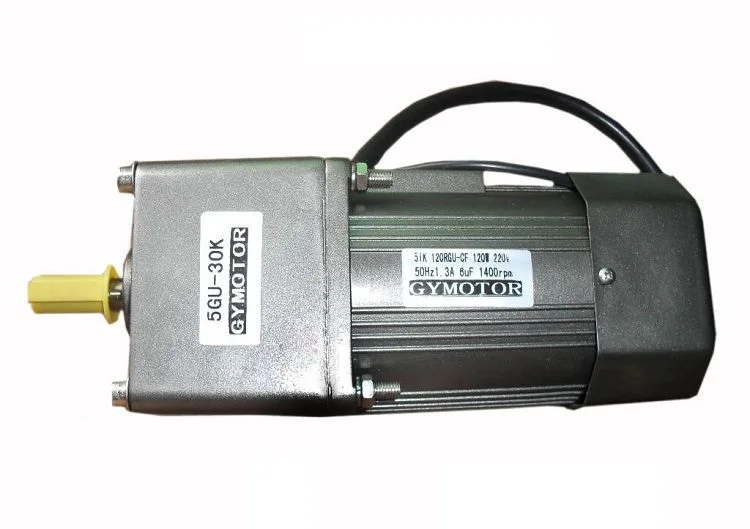 AC 220 V 90 W однофазный двигатель с постоянной частотой вращения с коробкой передач. Редуктор переменного тока