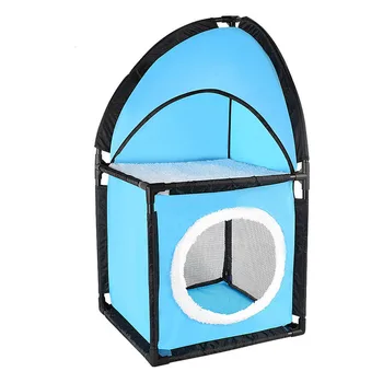 

New Arrival Pet Cat Bed Cat Play Tent Toys Activity Playing Bed Comfortable Warm Pet Dog House Cat Kennel