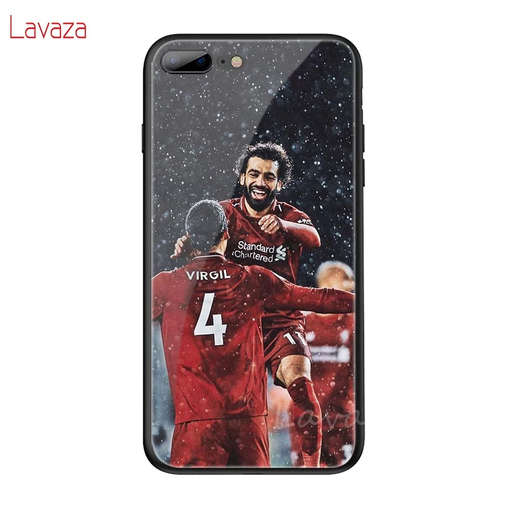 Lavaza Mohamed Salah Мягкий чехол из закаленного стекла для iPhone 6 6S 7 8 Plus 5 5S SE XR X XS 11 Pro MAX чехол - Цвет: TG12