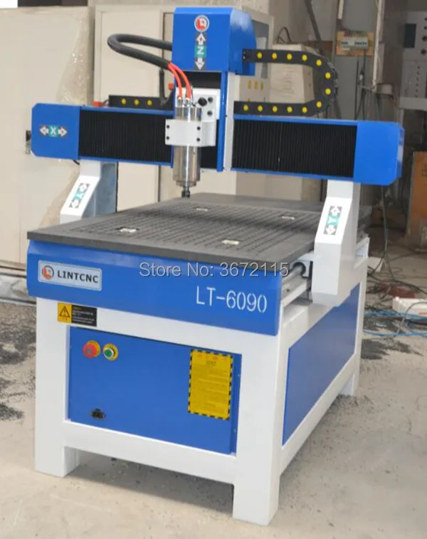 6090 1212 1218 Vacuum table cnc router machine 6090 with vacuum pumpin Wood Routers from Tools