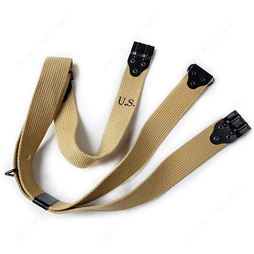 

WWII WW2 US ARMY THOMPSON SMG-KERRPATTERN WEB SLING-US/105105
