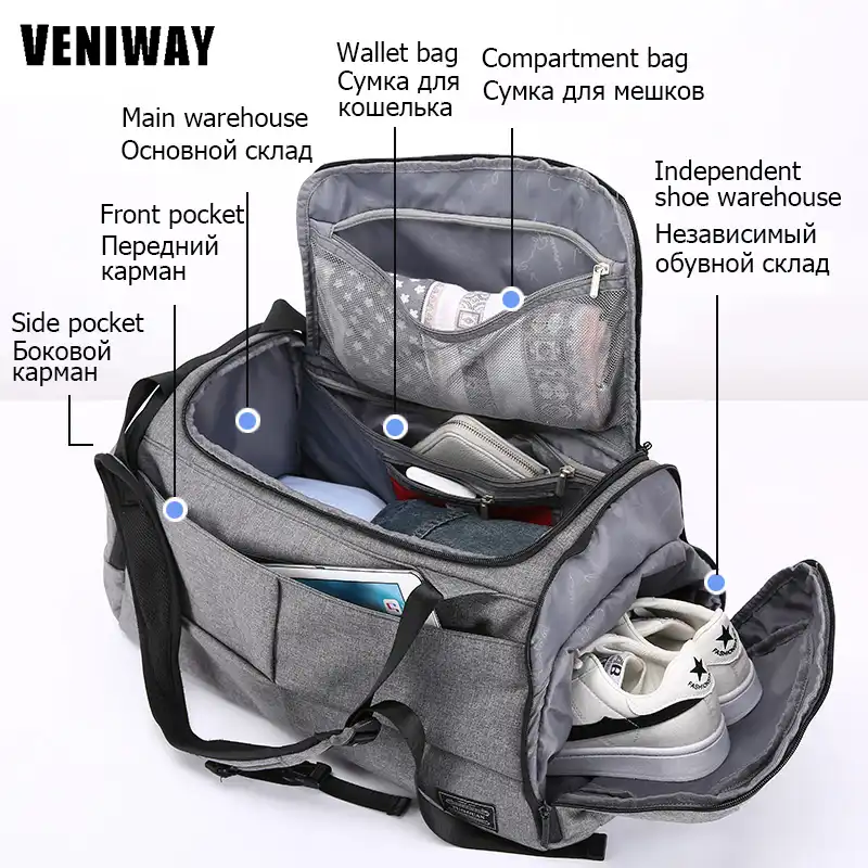 shoes in hand luggage