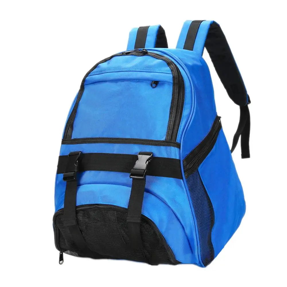 Два плеча футбол, баскетбол, спорт оборудование рюкзак 20-35l водонепроницаемый ткань Оксфорд использовать для отдыха спорта туризма - Цвет: Blue